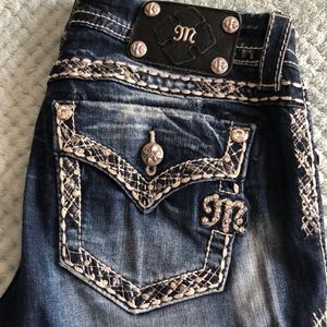 Miss Me Jeans Size 27 EUC